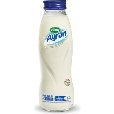 Стеклянная бутылка Ayran